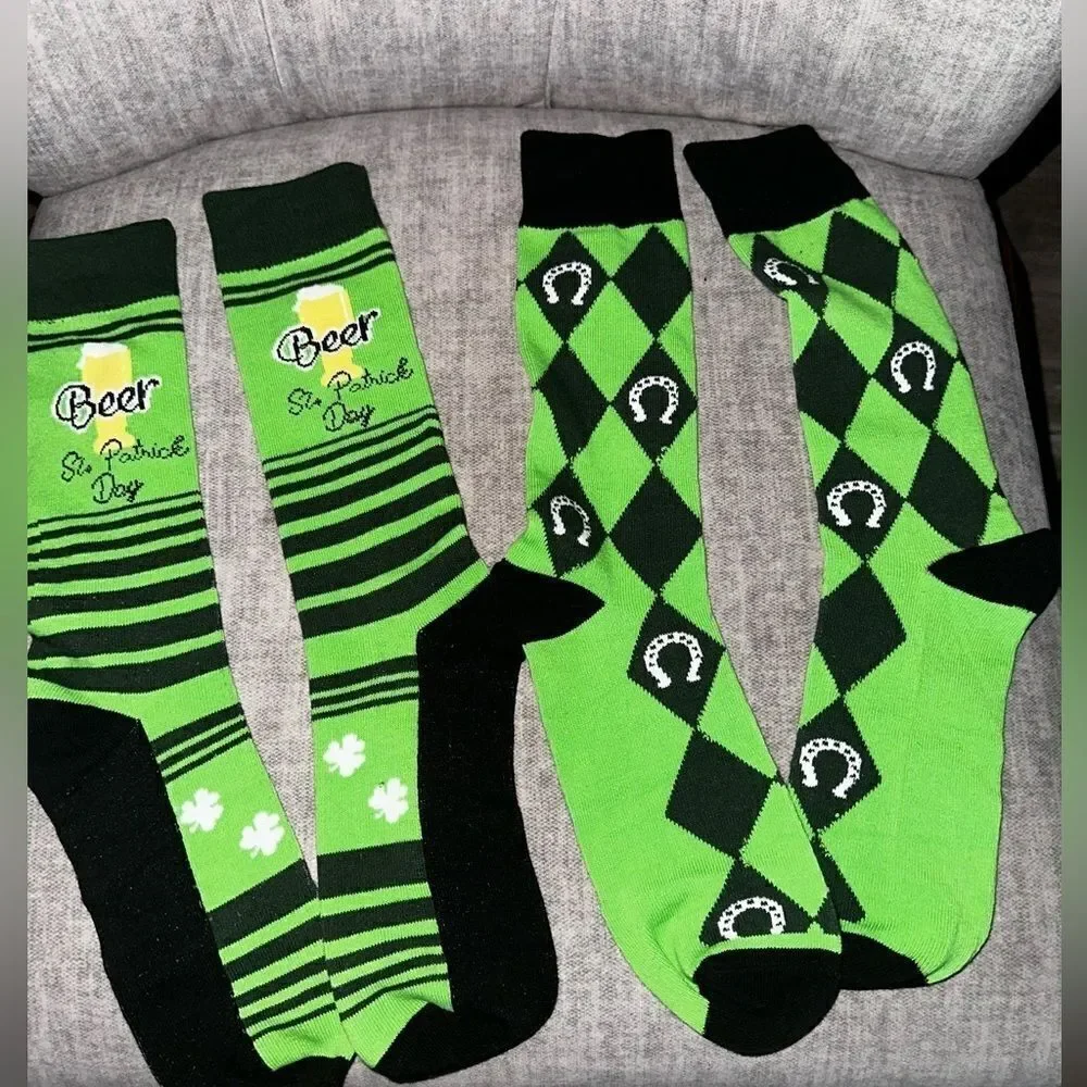 St Patty’s Day socks